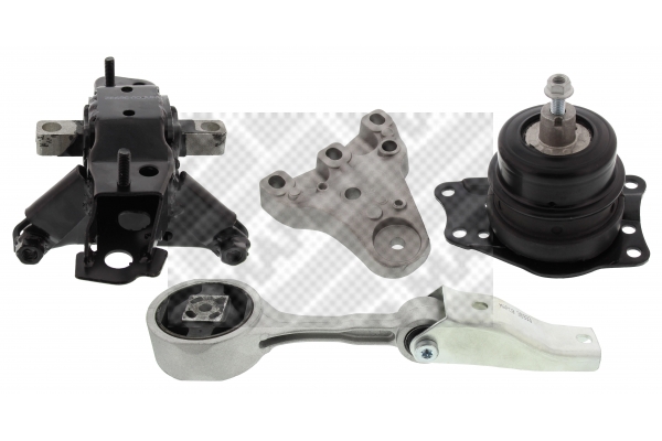 MAPCO 37933 Mounting, engine Left Rear Right for SKODA VW