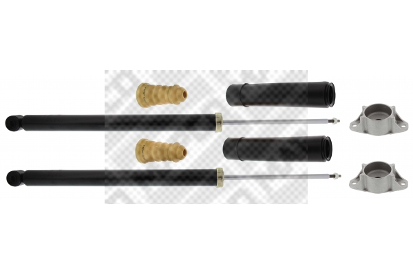 MAPCO 40942 Mounting Kit, shock absorber Rear Axle for FORD