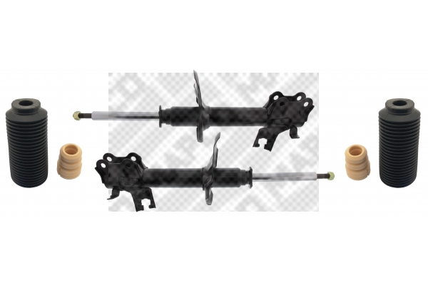 MAPCO 40958 Mounting Kit, shock absorber Front Axle Left Front Axle Right for NISSAN