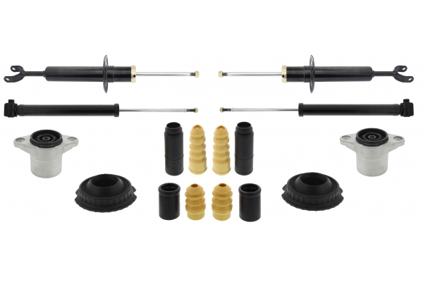 MAPCO 40965 Mounting Kit, shock absorber Front Axle Rear Axle for AUDI VW