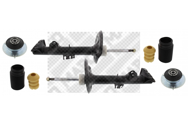 MAPCO 40966 Mounting Kit, shock absorber Front Axle Left Front Axle Right for BMW