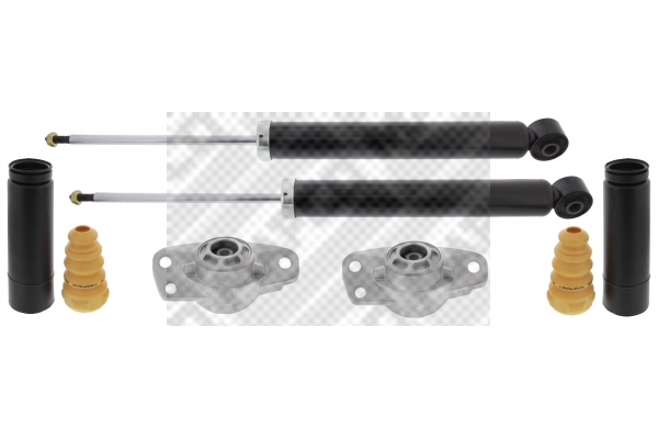 MAPCO 40986 Σετ τοποθέτησης, αμορτισέρ Πίσω άξονας for SEAT