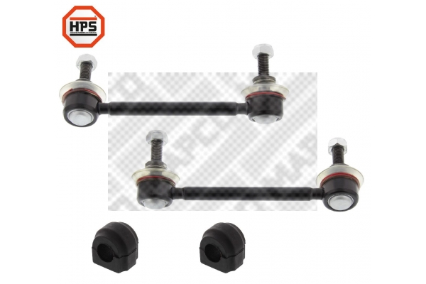 MAPCO 57668HPS Σετ επισκευής, έδρανο σταθεροποιητή Πίσω άξονας και από τις δύο πλευρές for MINI