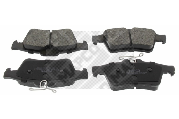MAPCO 6698 fékbetétkészlet, tárcsafék hátsótengely FORD MAZDA OPEL PEUGEOT SAAB VAUXHALL VOLVO
