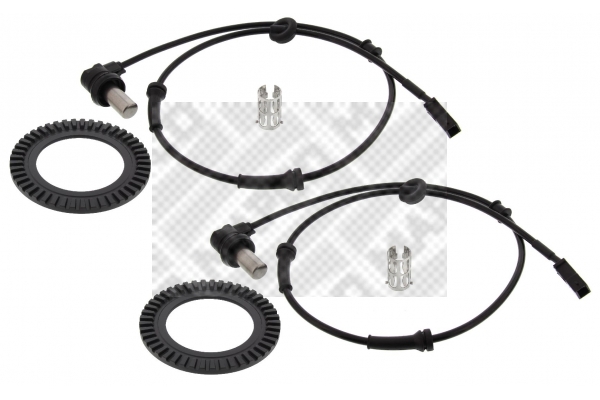 MAPCO 86813/8 Repair Set, ABS sensor Rear Axle both sides for AUDI