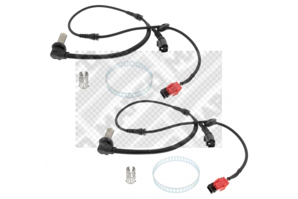 MAPCO 86814/8 Repair Set, ABS sensor Front Axle both sides for AUDI SKODA VW