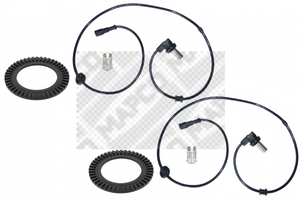 MAPCO 86821/8 Repair Set, ABS sensor Rear Axle both sides for AUDI