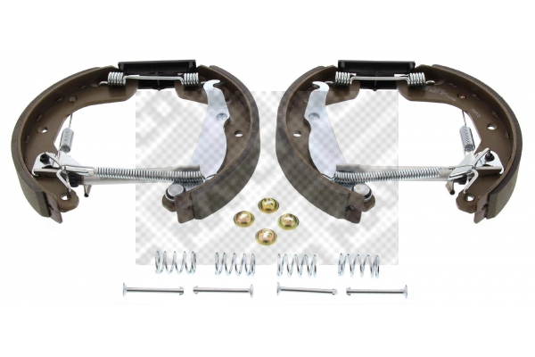 MAPCO 9841/1 Σετ σιαγόνων φρένων Πίσω άξονας for CHEVROLET OPEL VAUXHALL