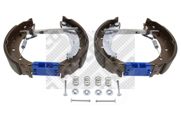 MAPCO 9845/1 Σετ σιαγόνων φρένων Πίσω άξονας for CITROËN DACIA RENAULT