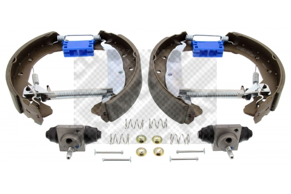 MAPCO 9874 Σετ σιαγόνων φρένων Πίσω άξονας for OPEL VAUXHALL