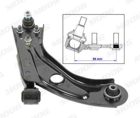 MOOG PE-WP-14686 Ψαλίδι, ανάρτηση τροχών for PEUGEOT
