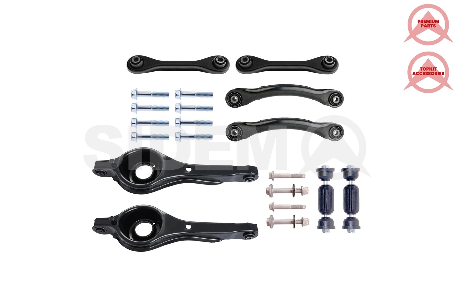 SIDEM 3071 Repair Kit, control arm Rear Axle for FORD