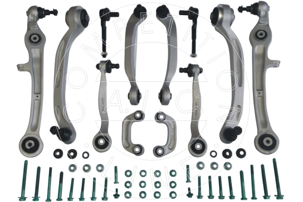 AIC 54497Set Vezetőkarkészlet, kerékfelfüggesztés elsőtengely AUDI
