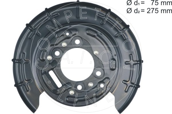 AIC 57009 terelőlemez, féktárcsa Hátsó tengely jobb HYUNDAI KIA