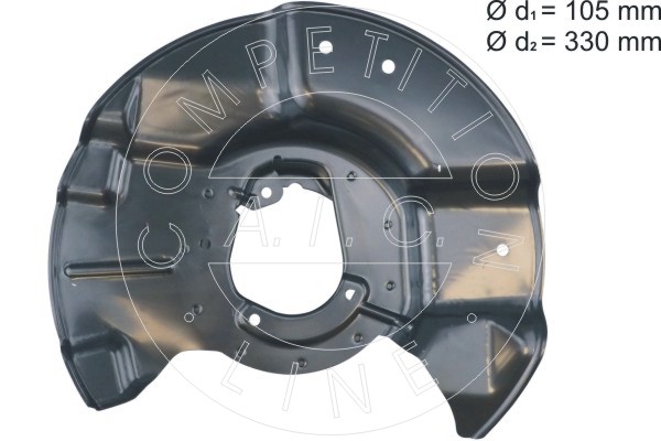 AIC 57126 terelőlemez, féktárcsa Első tengely bal BMW