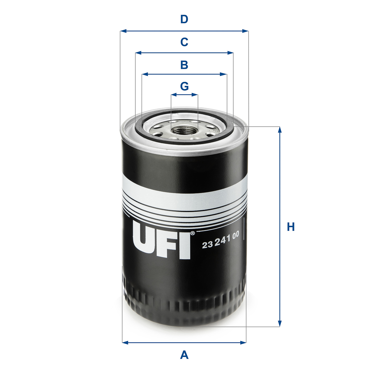 UFI 23.241.00 Filtro olio