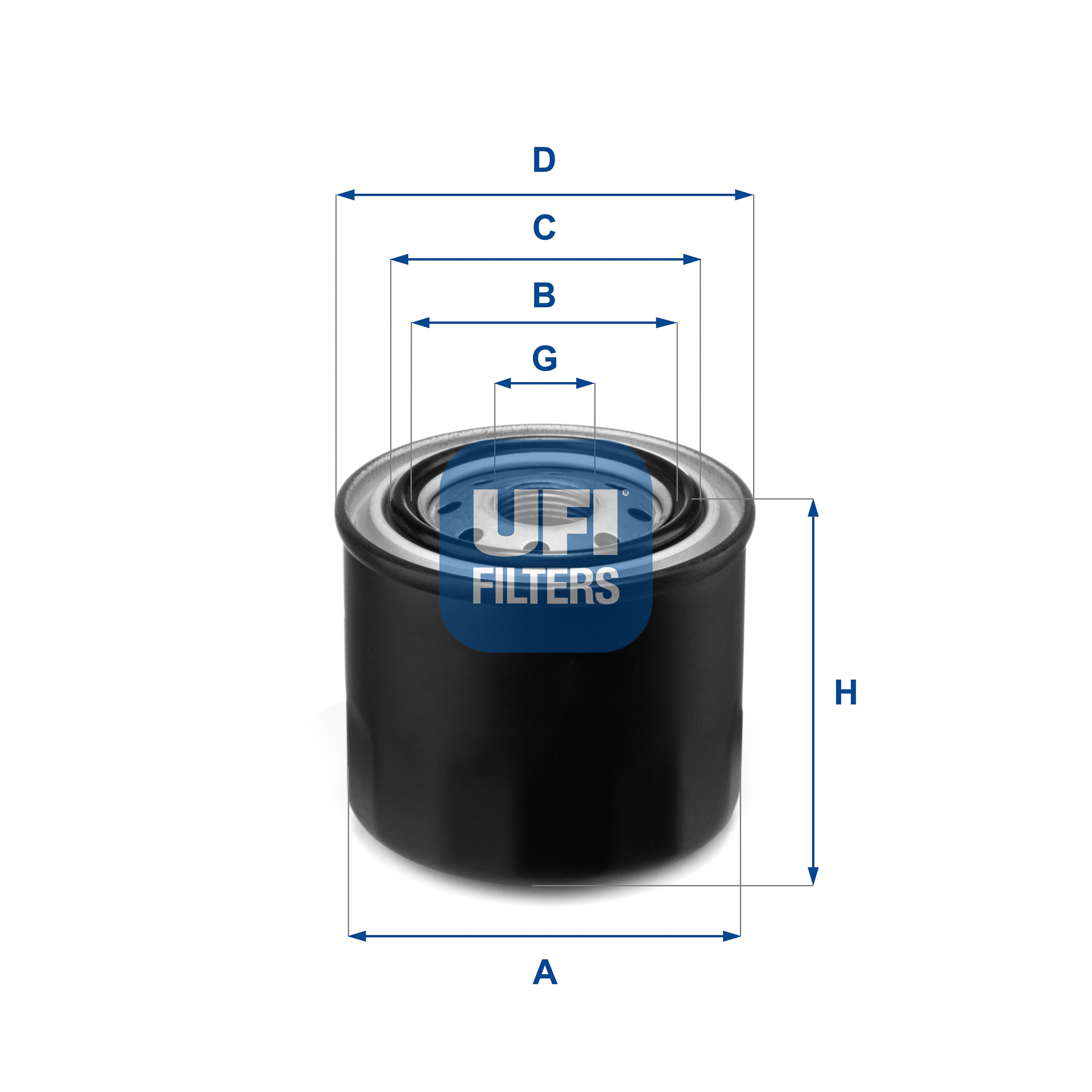 UFI 23.259.00 Filtre à huile