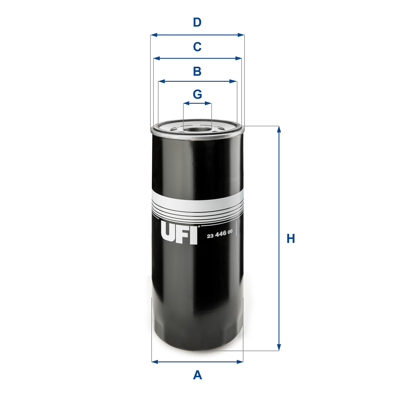 UFI 23.446.00 Olejový filter
