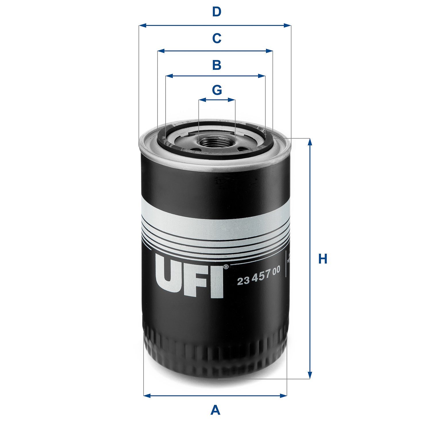 UFI 23.457.00 Olejový filter