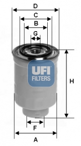 VIC FC235 FULL FILTER DATSUN