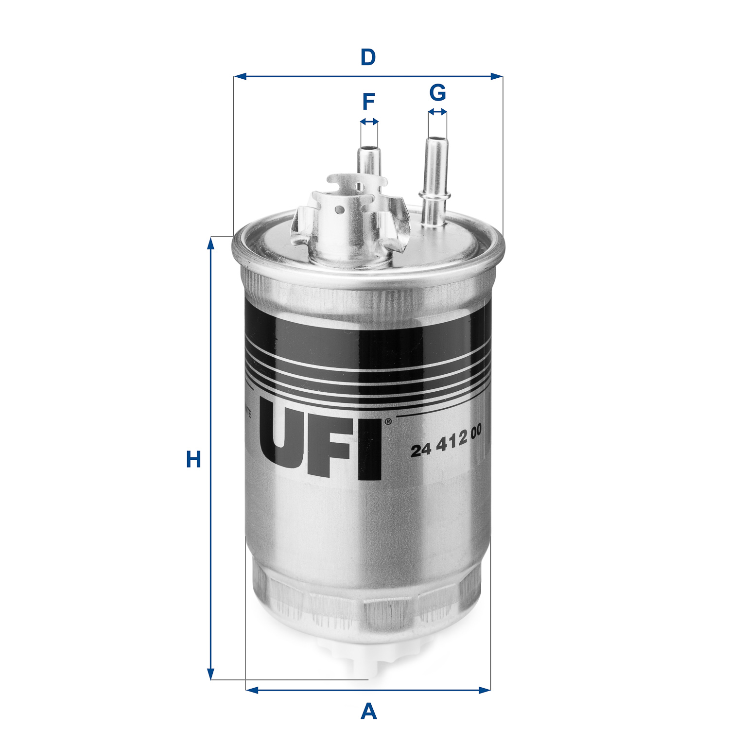 UFI 24.412.00 Filtre à...