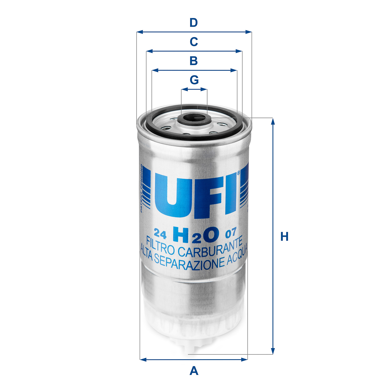 UFI 24.H2O.07 Filtro...