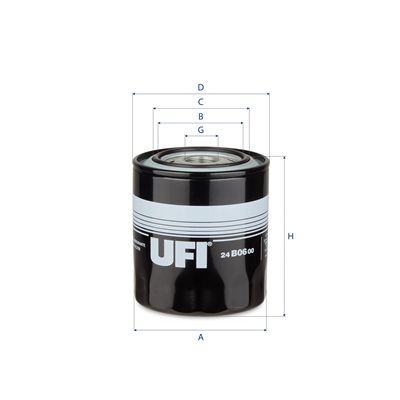 UFI 24.B06.00 Palivový filter