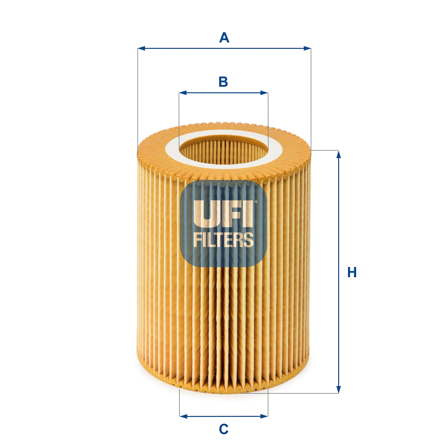 UFI 25.004.00 Filtro olio