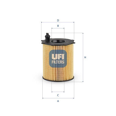 UFI 25.037.00 Olejový filter