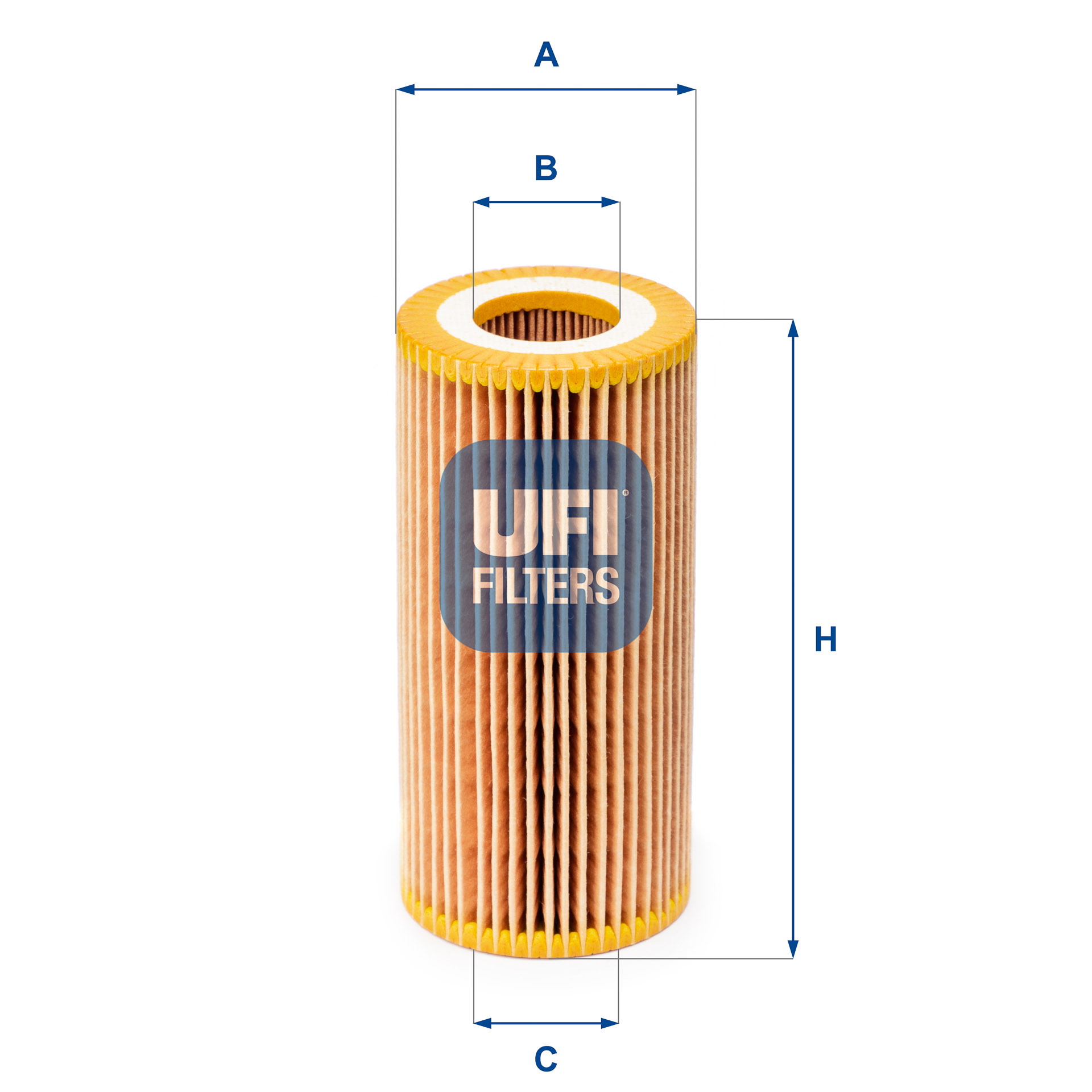 UFI 25.041.00 Filtro olio