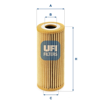 UFI 25.067.00 Filtro olio