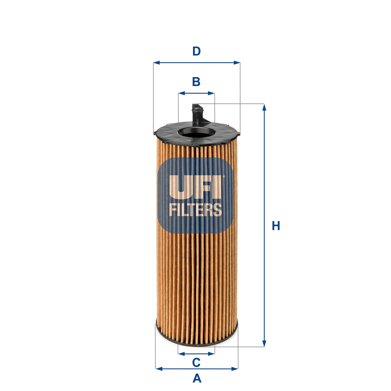 UFI 25.068.00 Filtro olio