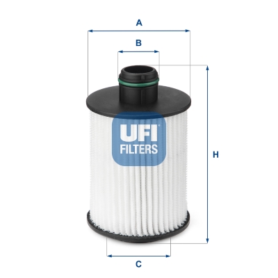 UFI 25.093.00 Filtro olio