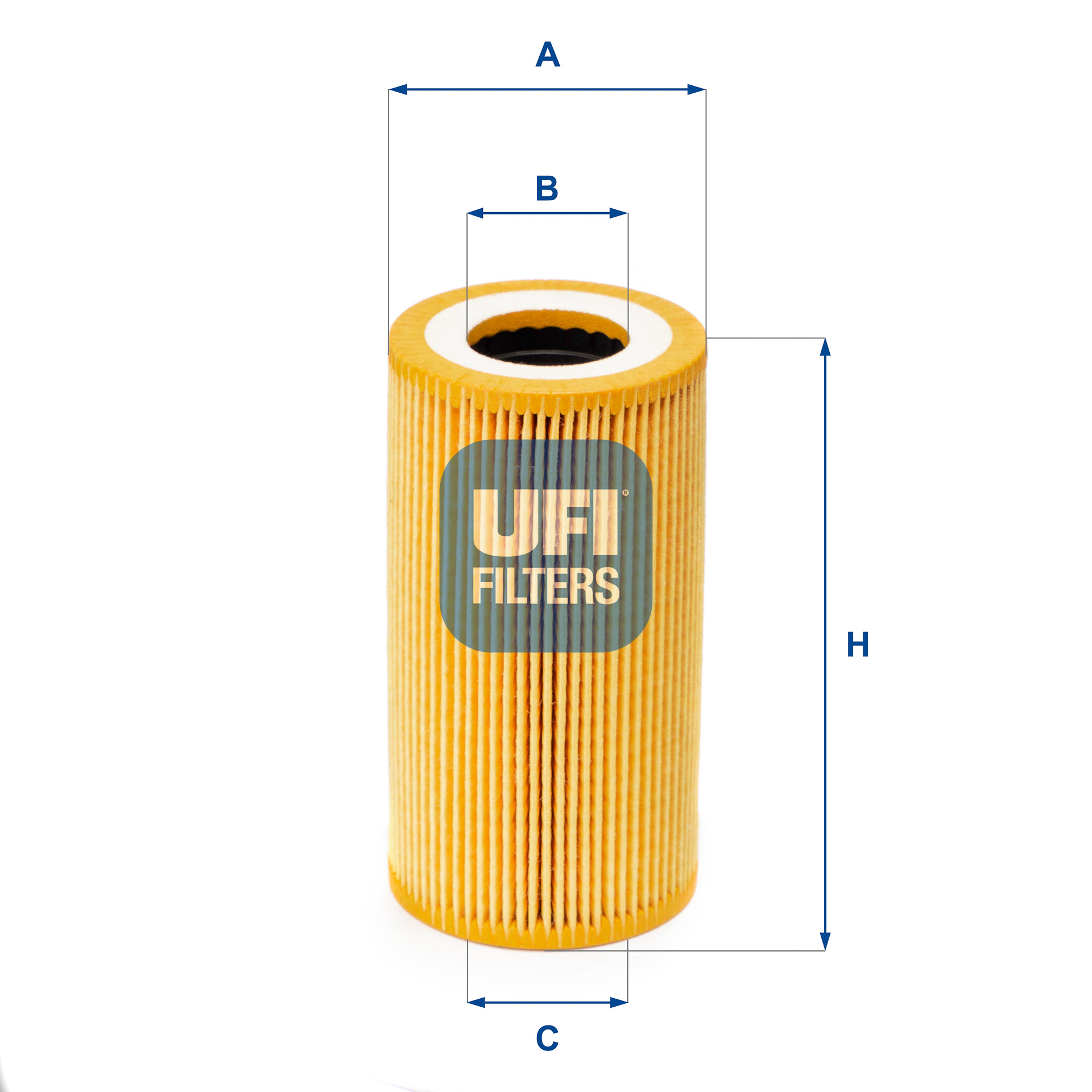 UFI 25.165.00 Olejový filter