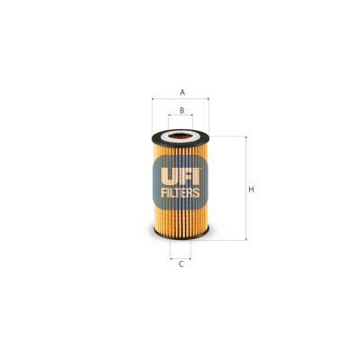UFI 25.249.00 Olejový filter