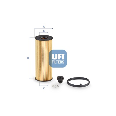 UFI 25.291.00 Olejový filter