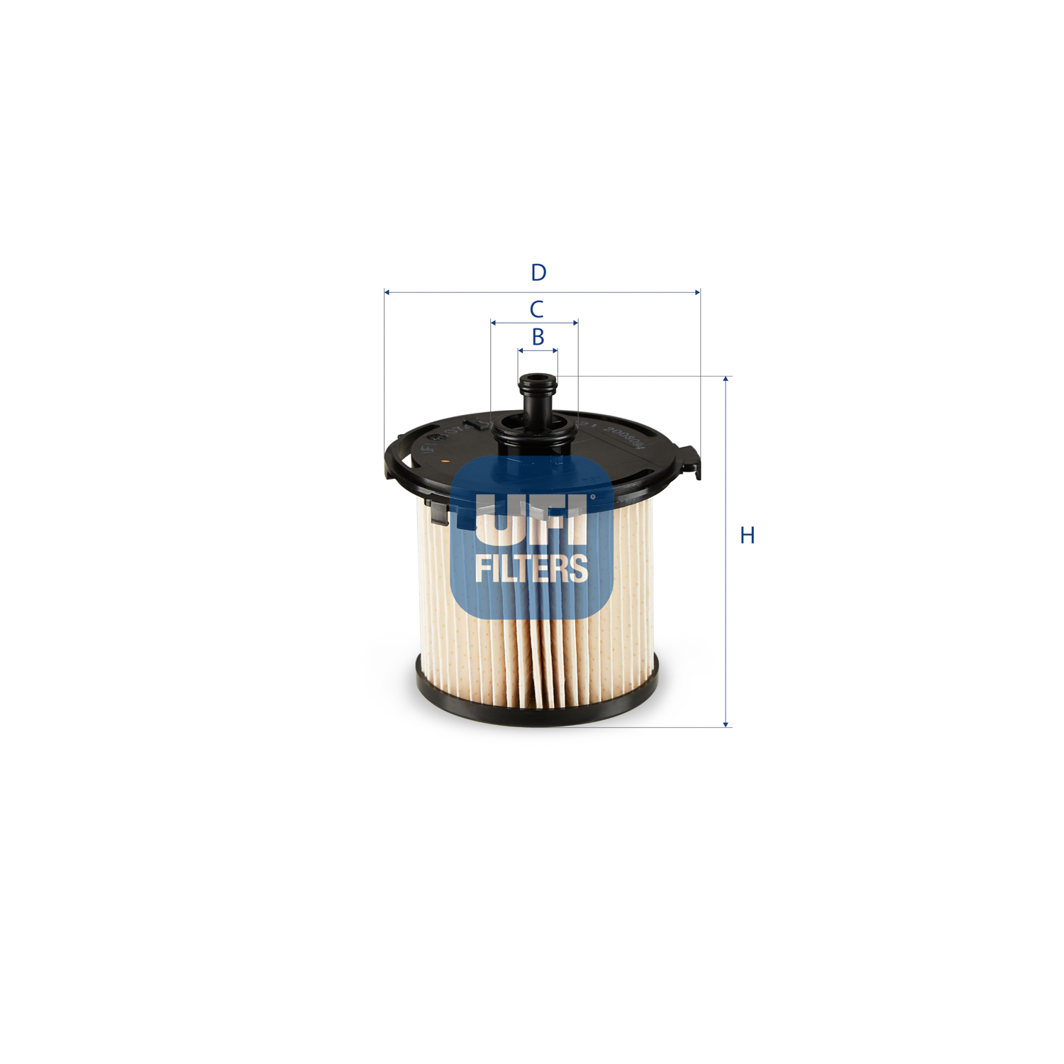 UFI 26.074.00 Kütusefilter