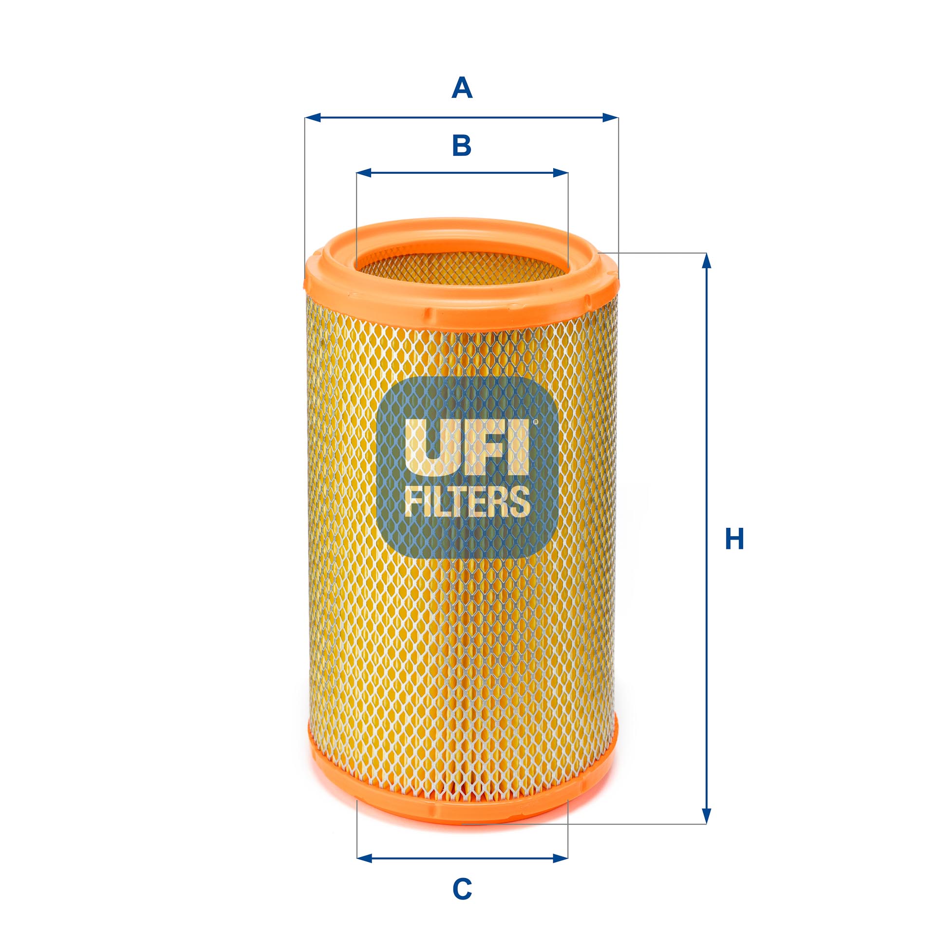 UFI 27.236.00 Air Filter for ALFA ROMEO LANCIA MAN