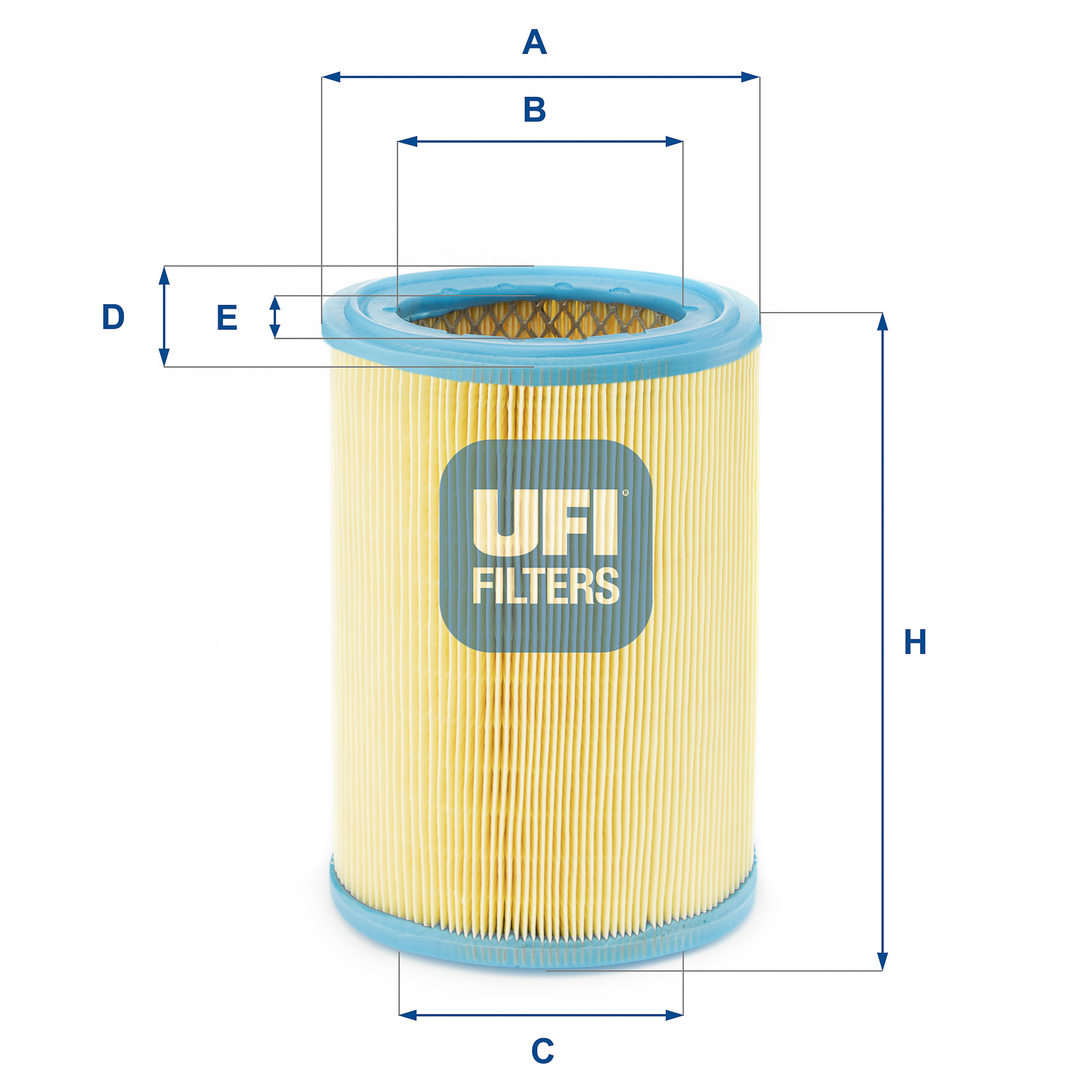 UFI 27.252.00 Filtro aria