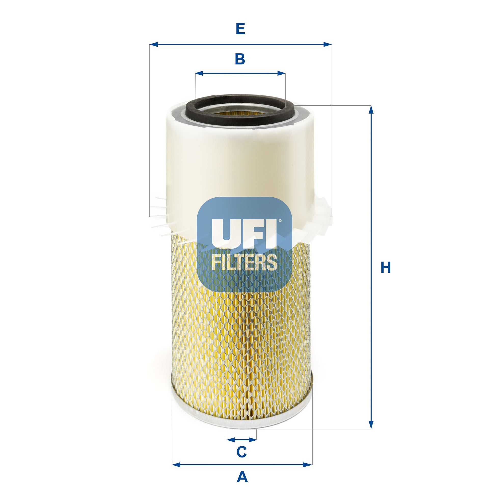 UFI 27.878.00 Air Filter for FIAT UMM