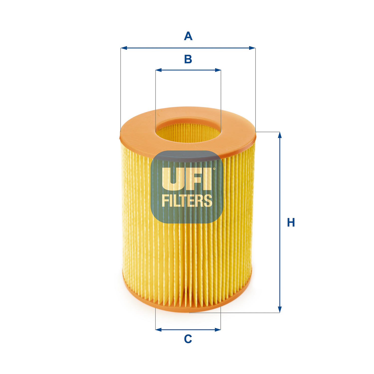 UFI 27.355.00 Filtro aria