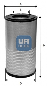 UFI 27.421.00 Filtro aria