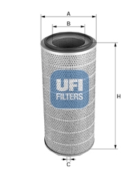 UFI 27.944.00 Air Filter for RENAULT TRUCKS