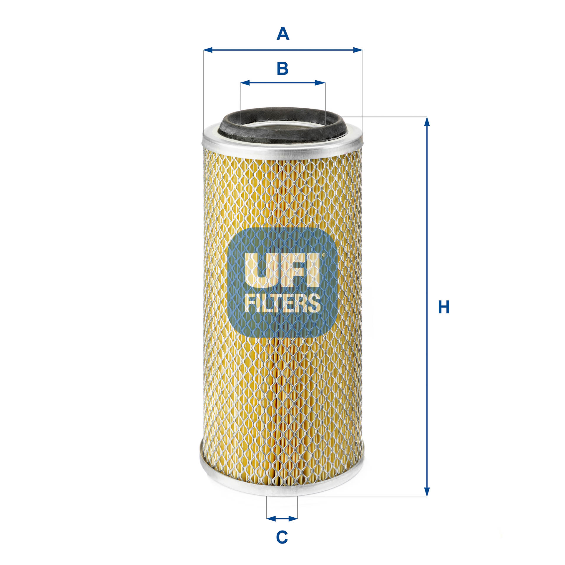 UFI 27.881.00 Air Filter for NISSAN VW