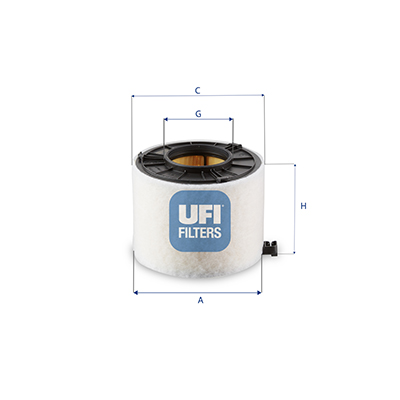 UFI 27.G33.00 Filtro aria