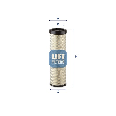 UFI 27.B30.00 Secondary Air Filter