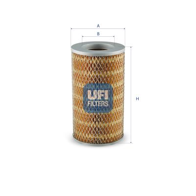 UFI 27.D10.00 Air Filter for METROCAB TOYOTA