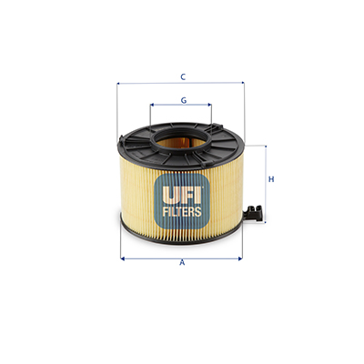 UFI 27.G10.00 Air Filter for AUDI