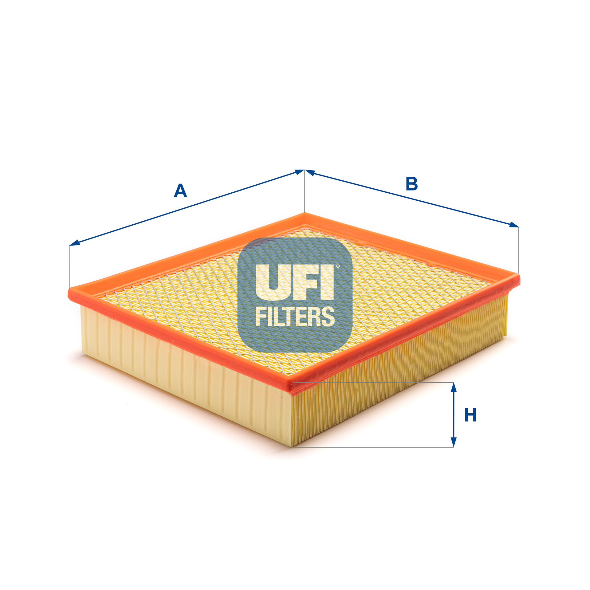 UFI 30.100.00 Air Filter for AUDI SKODA