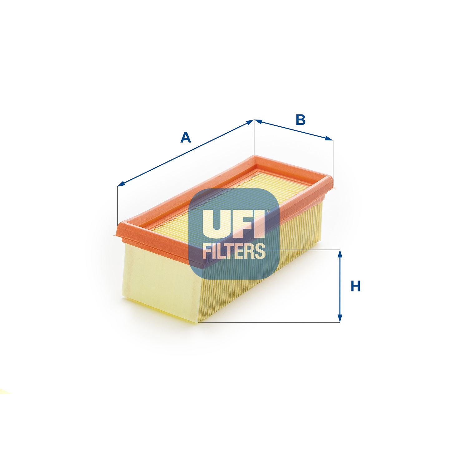 UFI 30.163.00 Air Filter for NISSAN RENAULT